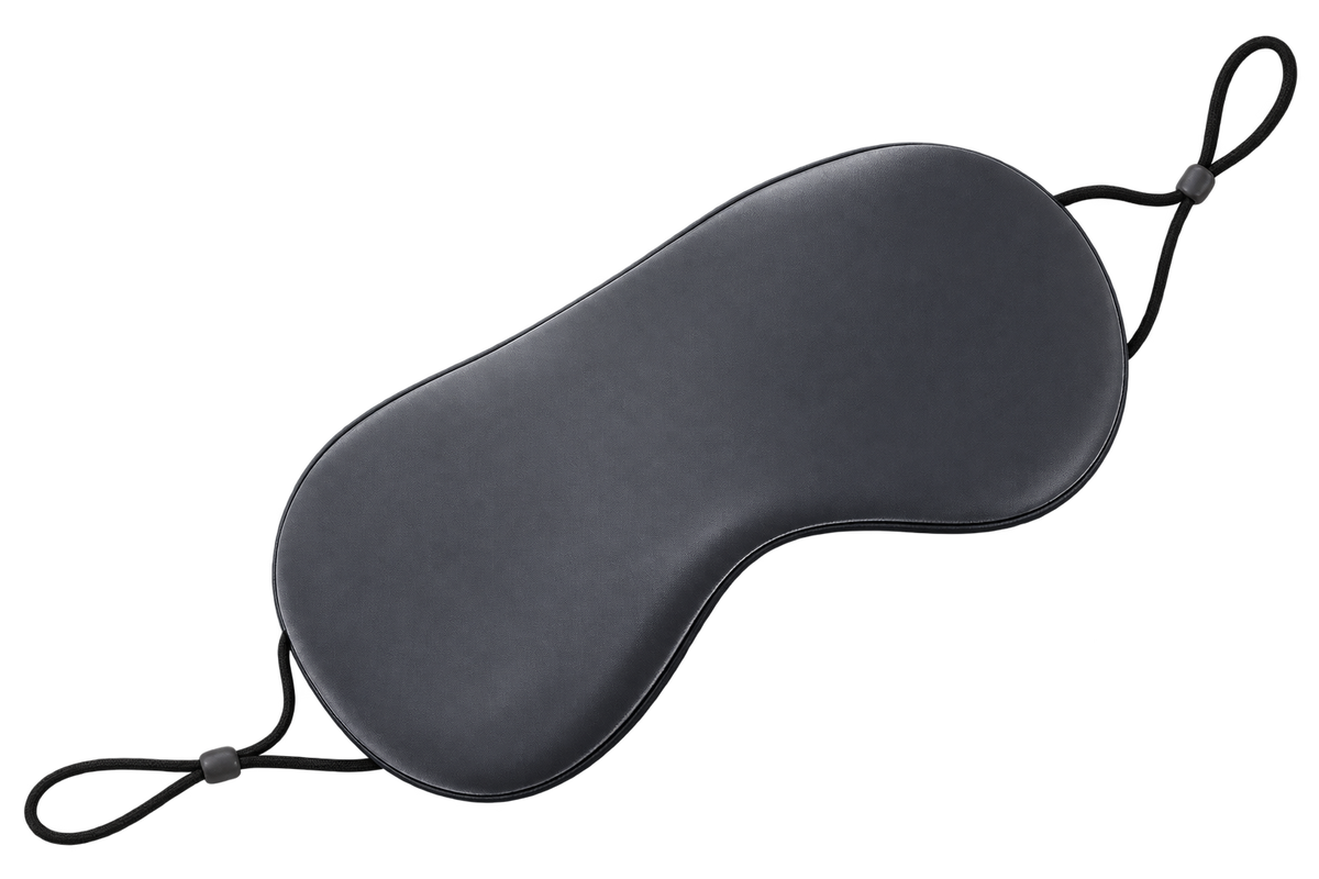 Antifaz gris Cozy Sleep con correa ajustable